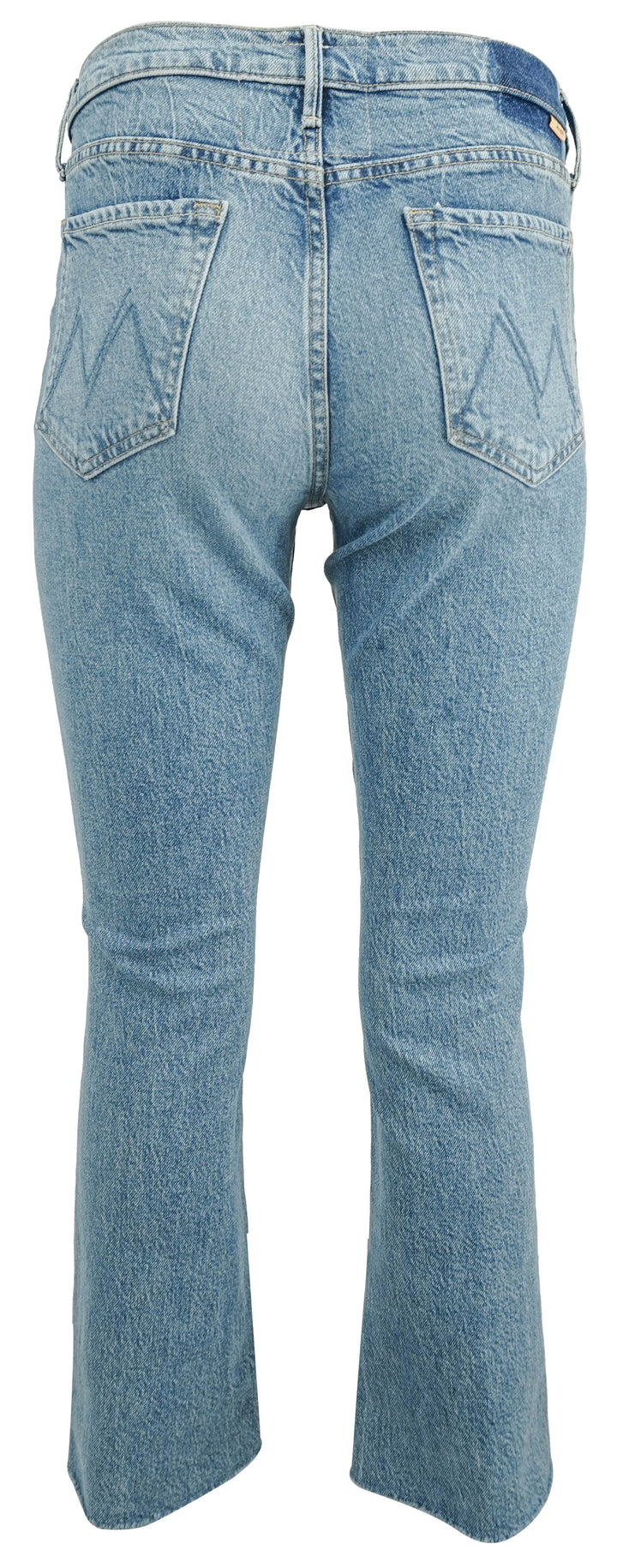 Mother The Outsider Flood Fray Denim in Are We There Yet - Discounts on Mother at UAL
