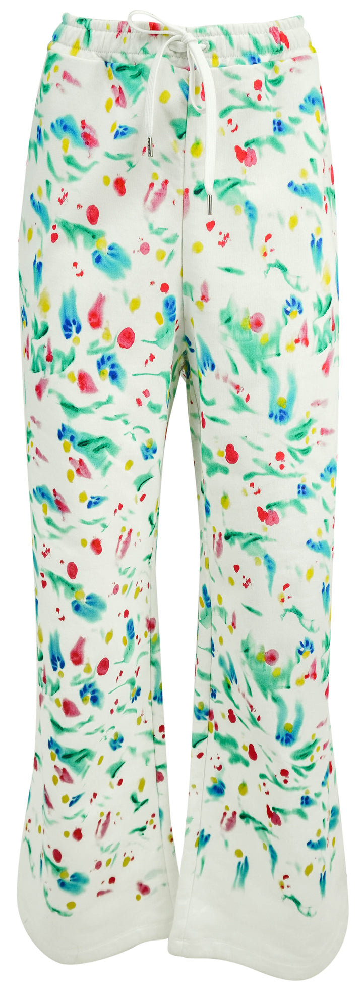 Marni Splash Loopback Organic Cotton Pants in Multi - Discounts on Marni at UAL