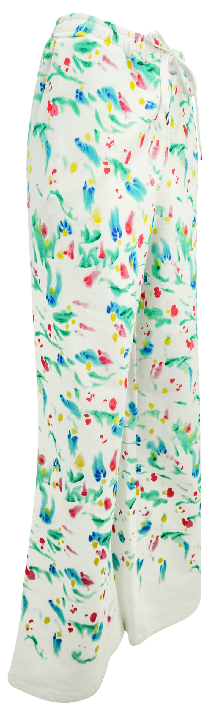 Marni Splash Loopback Organic Cotton Pants in Multi - Discounts on Marni at UAL