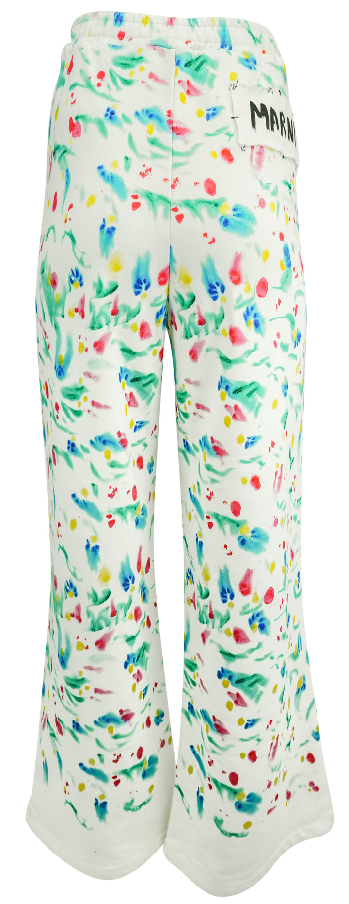 Marni Splash Loopback Organic Cotton Pants in Multi - Discounts on Marni at UAL