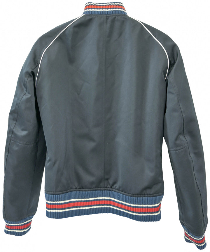 Wales Bonner Marvel Jacket in Navy - Discounts on Wales Bonner at UAL