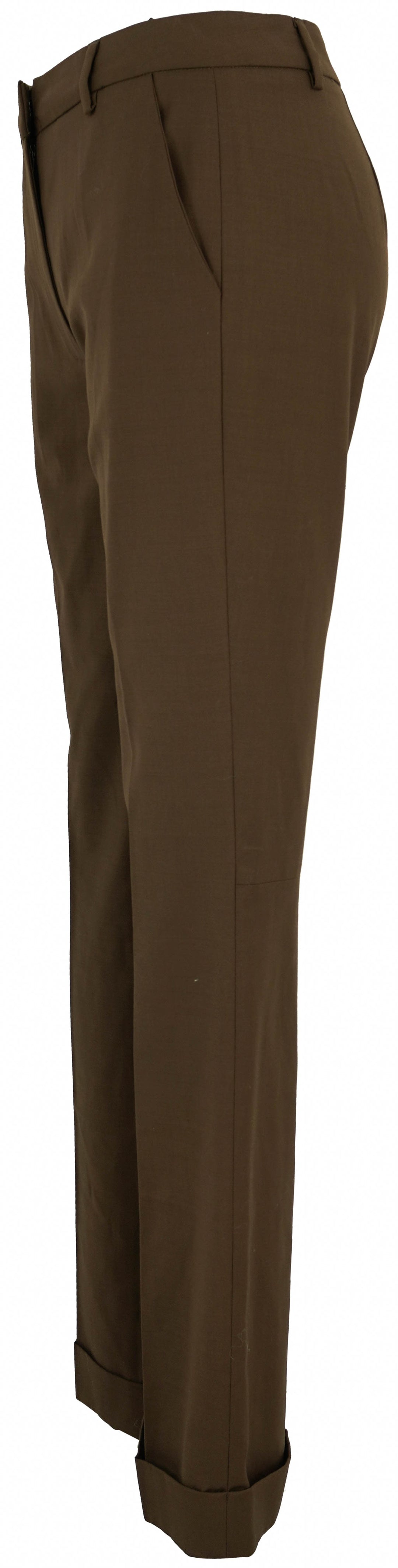 MariaCher. Trousers in Chocolate Brown
