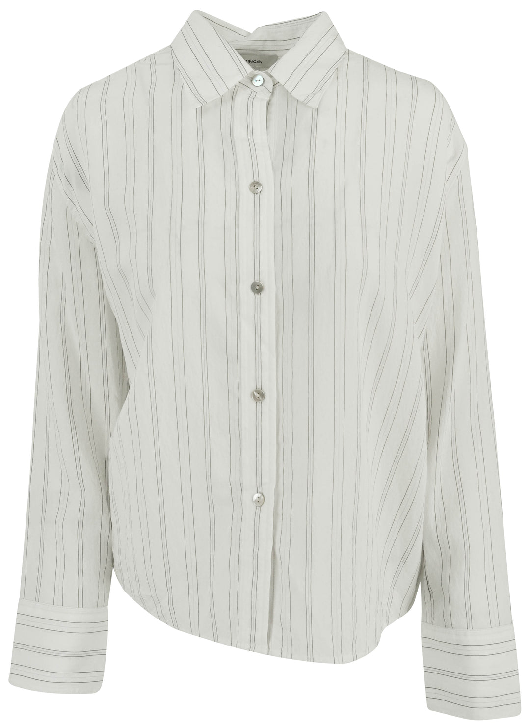 Vince. Button Down in White Multi - Discounts on Vince. at UAL