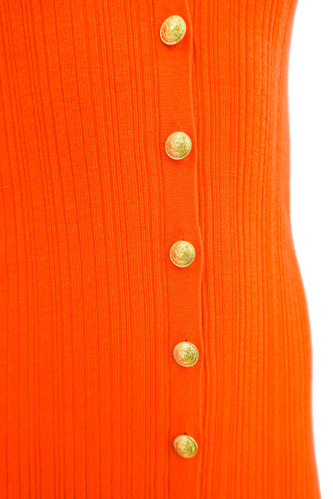 L'Agence Domino Sleeveless Knit Dress in Tangerine - Discounts on L'Agence at UAL