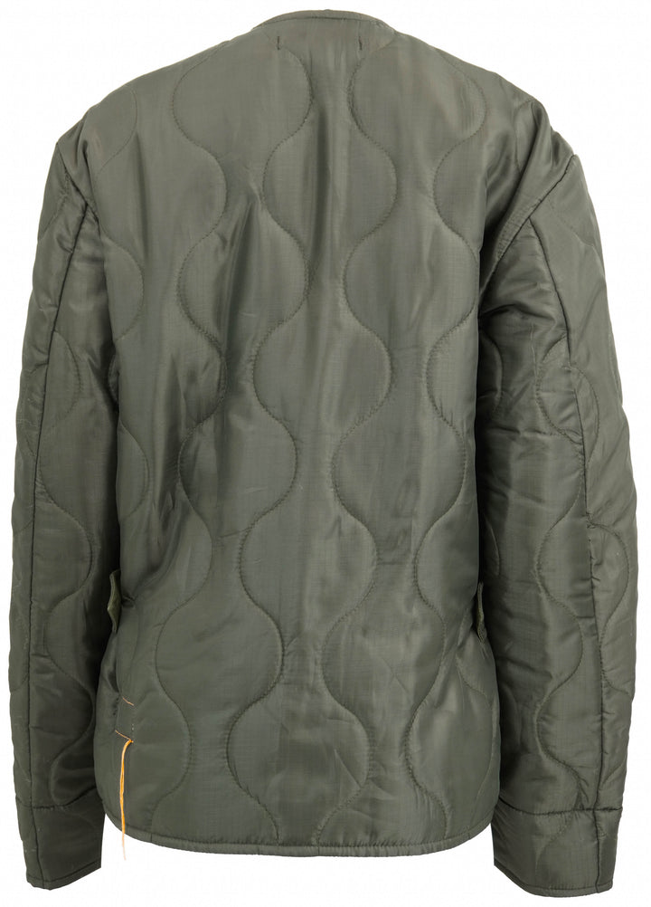 Fortela Quilted Jacket in Dark Green - Discounts on Fortela at UAL