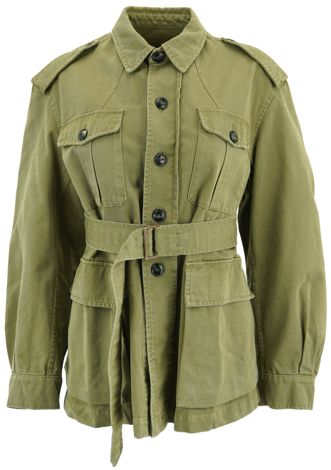 Fortela Madison Jacket in Army Green - Discounts on Fortela at UAL
