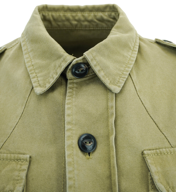 Fortela Madison Jacket in Army Green - Discounts on Fortela at UAL
