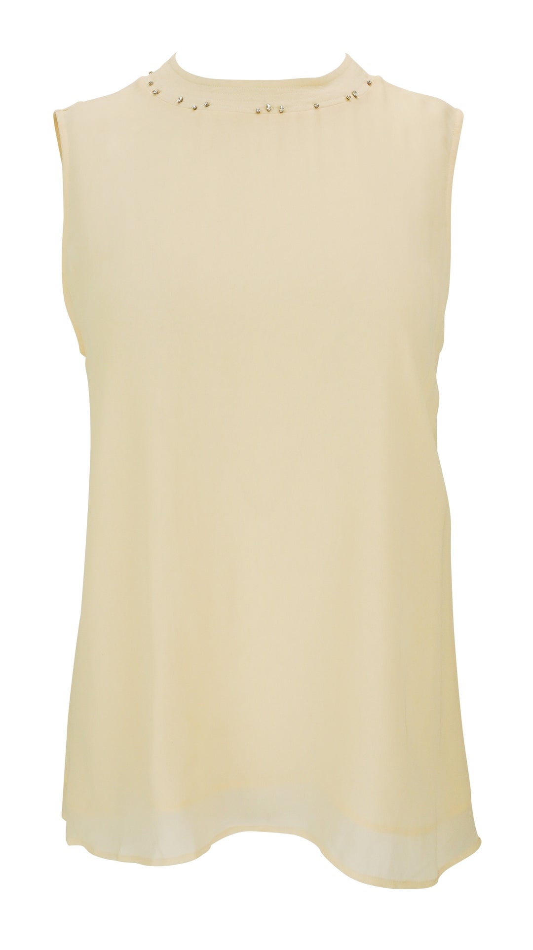 Forte_Forte Embellished Top in Cream - Discounts on Forte_Forte at UAL