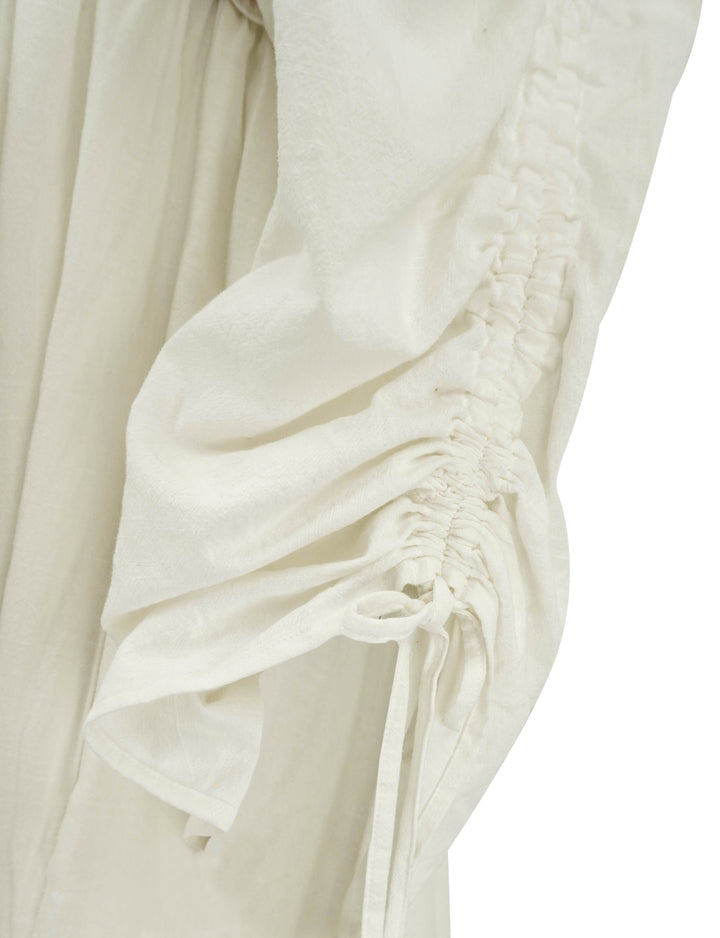 Alexandra Bueno Limoncello Dress in White/Multi - Discounts on Alexandra Bueno at UAL
