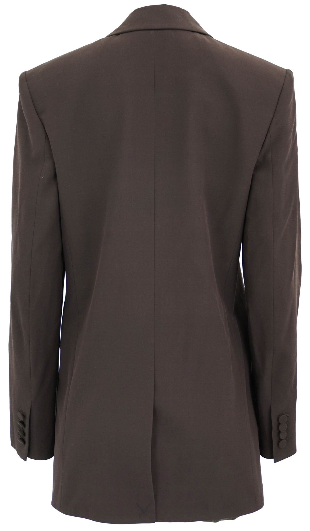 Saint Laurent Single Breasted Blazer in Brown - Discounts on Saint Laurent at UAL