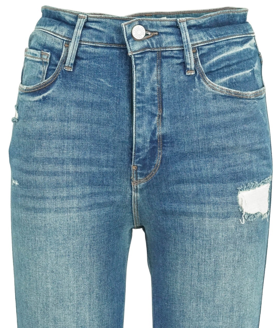 Frame Le Sylvie Slender Straight Denim in Swoon - Discounts on Frame at UAL