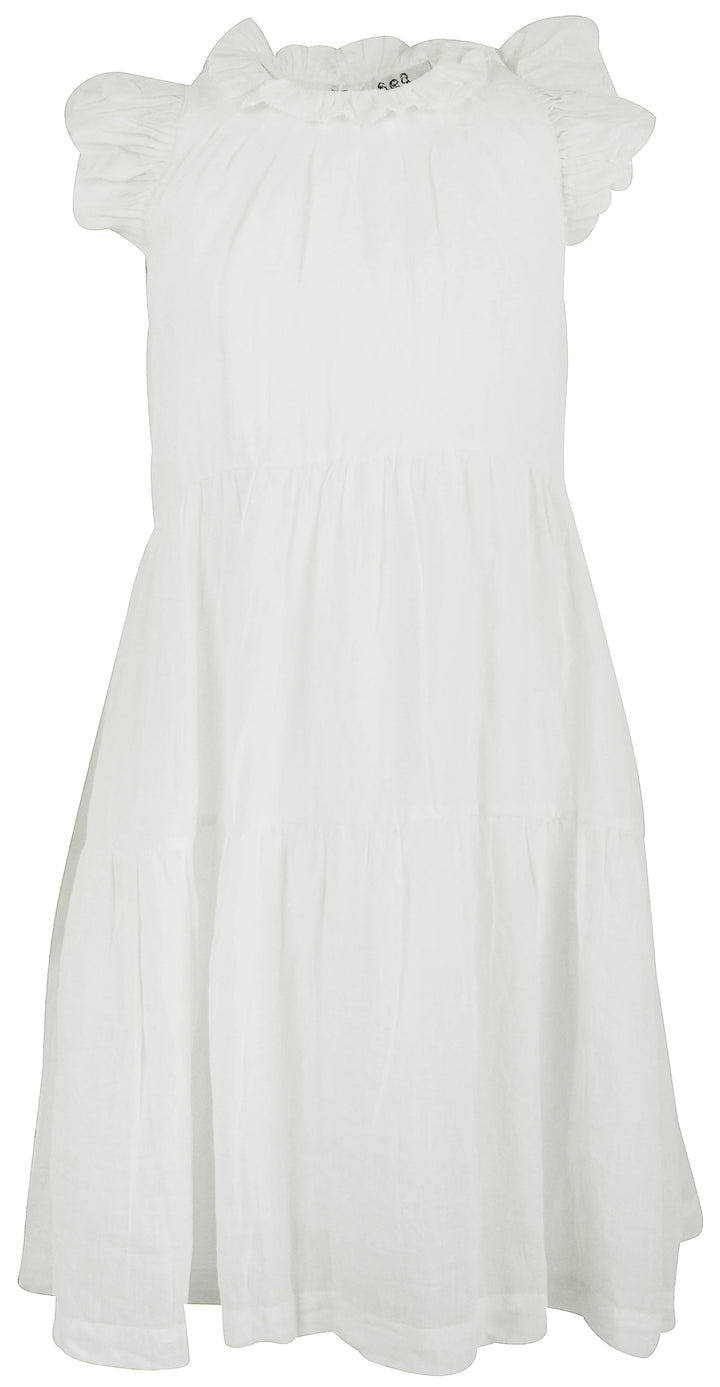 Sea NY Tier Waverly Dress in White - Discounts on Sea NY at UAL