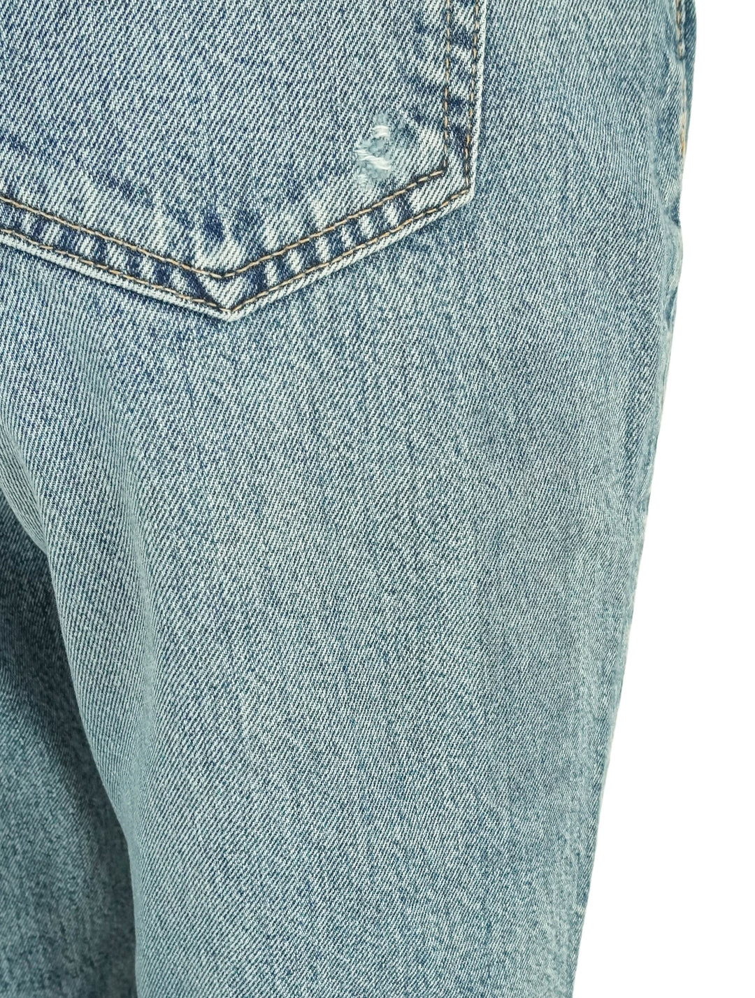 Moussy Vintage Lombard Slim Straight Denim in Blue - Discounts on Moussy Vintage at UAL