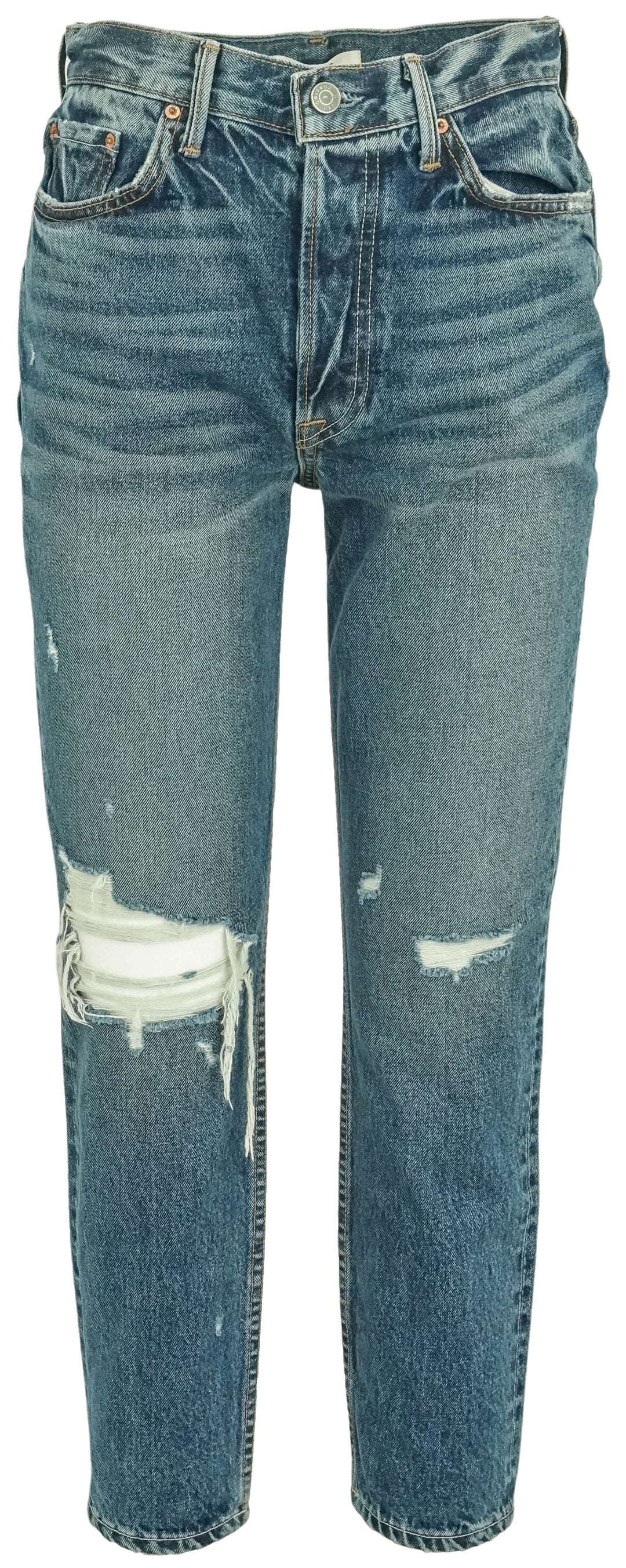 Grlfrnd The Karolina High Rise Denim in More Life - Discounts on GRLFRND at UAL
