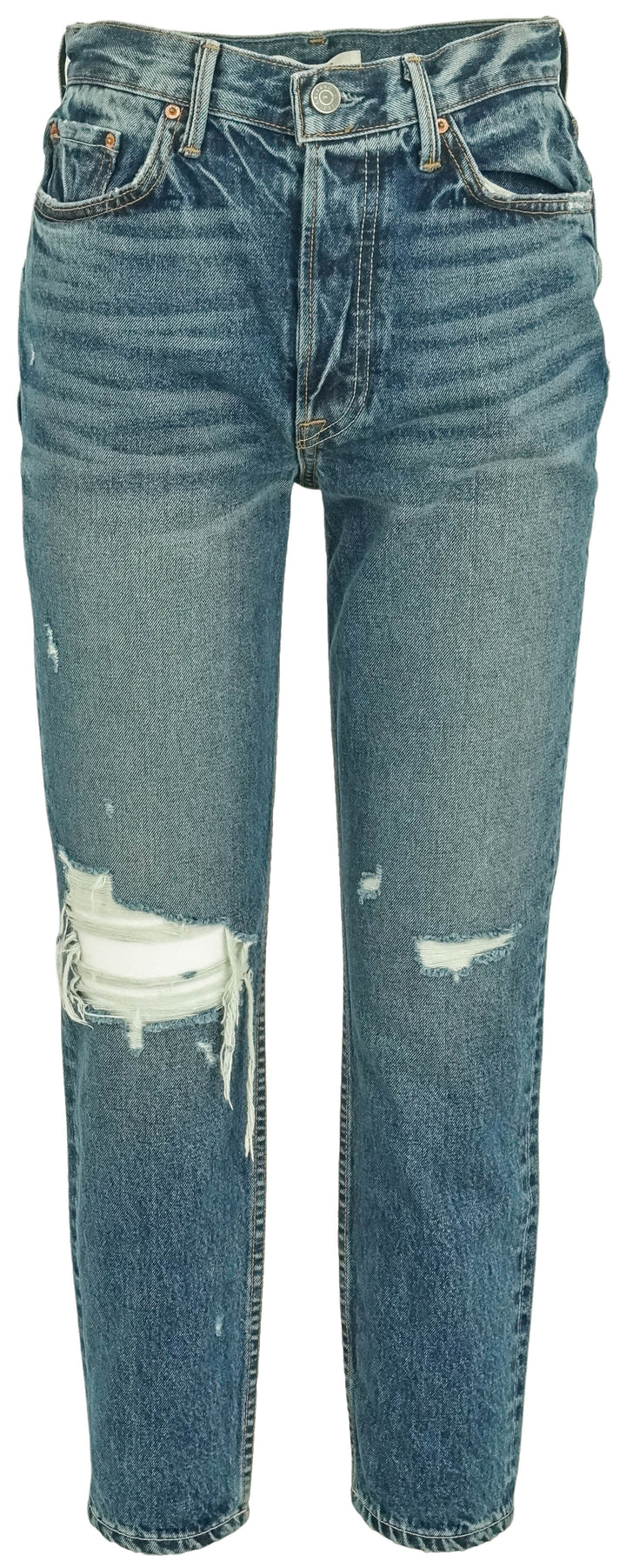 Grlfrnd The Karolina High Rise Denim in More Life - Discounts on GRLFRND at UAL