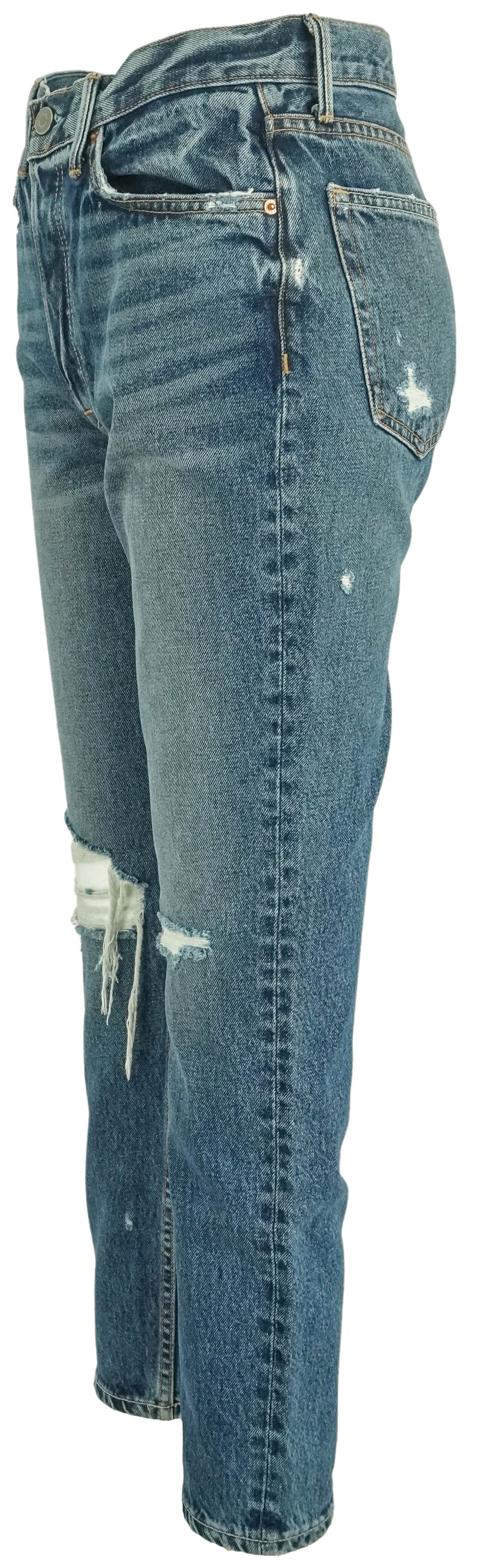 Grlfrnd The Karolina High Rise Denim in More Life - Discounts on GRLFRND at UAL
