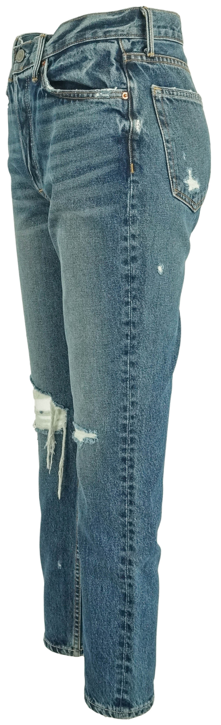 Grlfrnd The Karolina High Rise Denim in More Life - Discounts on GRLFRND at UAL