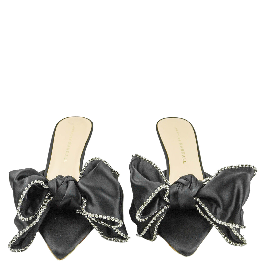 Loeffler Randall Margot Bow Mules in Black