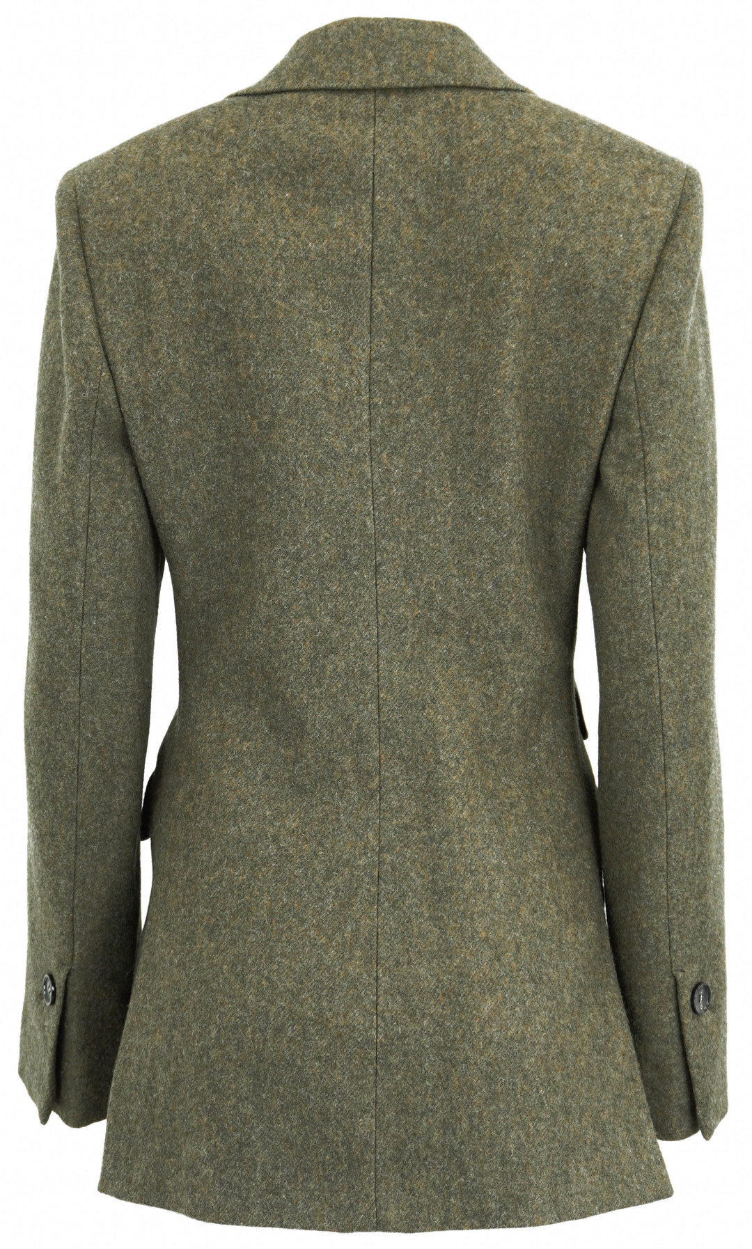 Ferragamo Wool Blazer in Uniform Green - Discounts on Salvatore Ferragamo at UAL