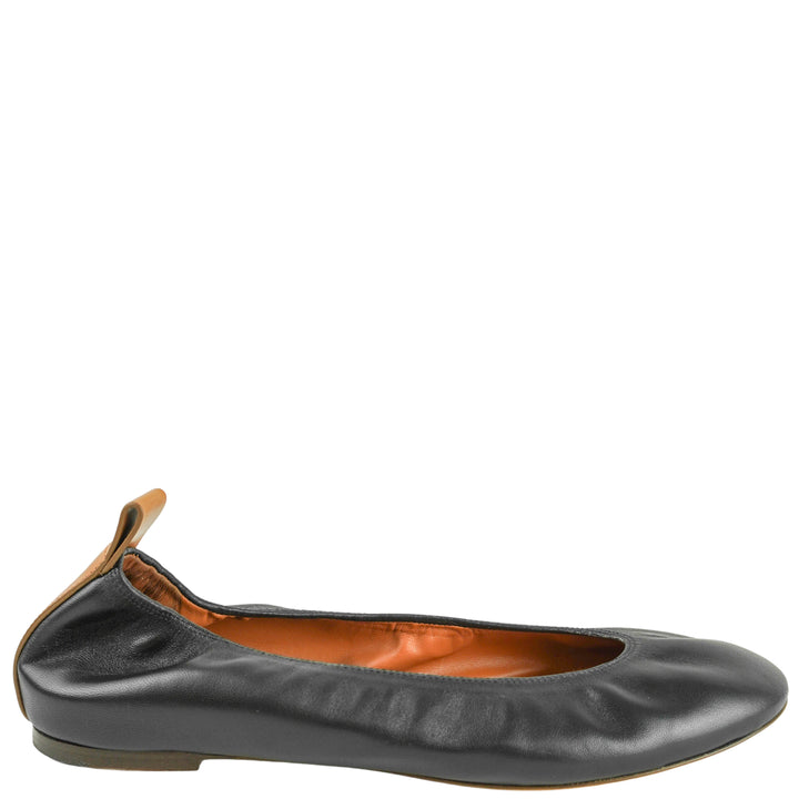 Lanvin Ballet Flats in Black