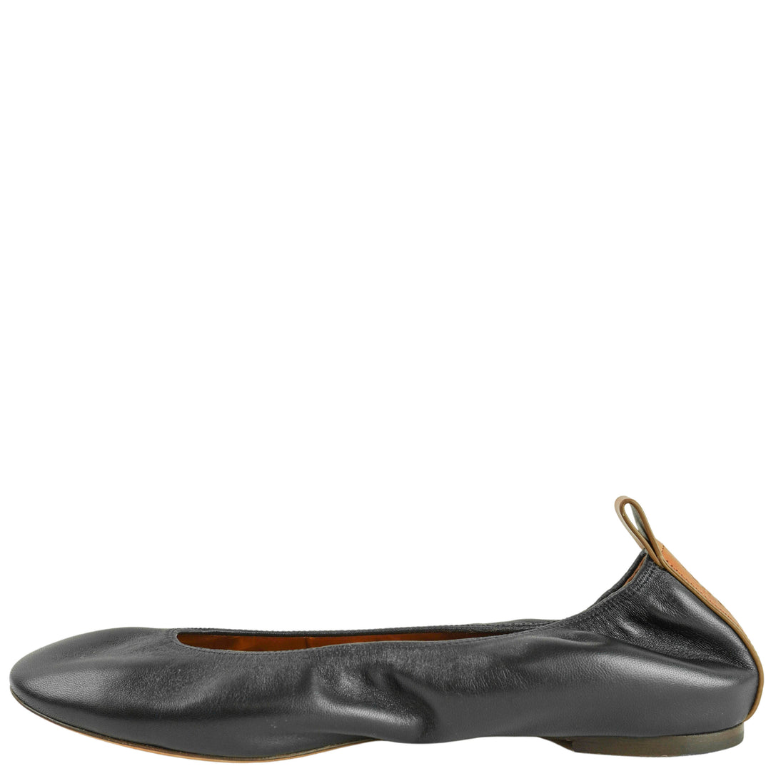 Lanvin Ballet Flats in Black