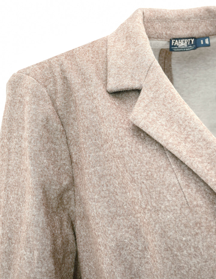 Faherty Dream Flannel Blazer in Camel - Discounts on Faherty at UAL