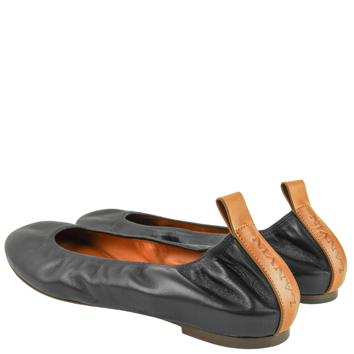 Lanvin Ballet Flats in Black