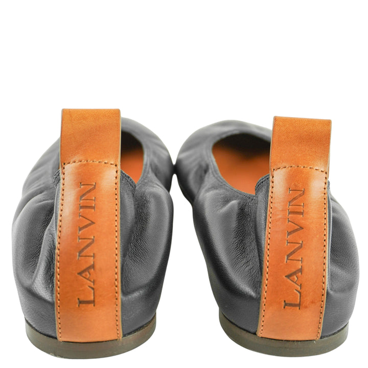 Lanvin Ballet Flats in Black