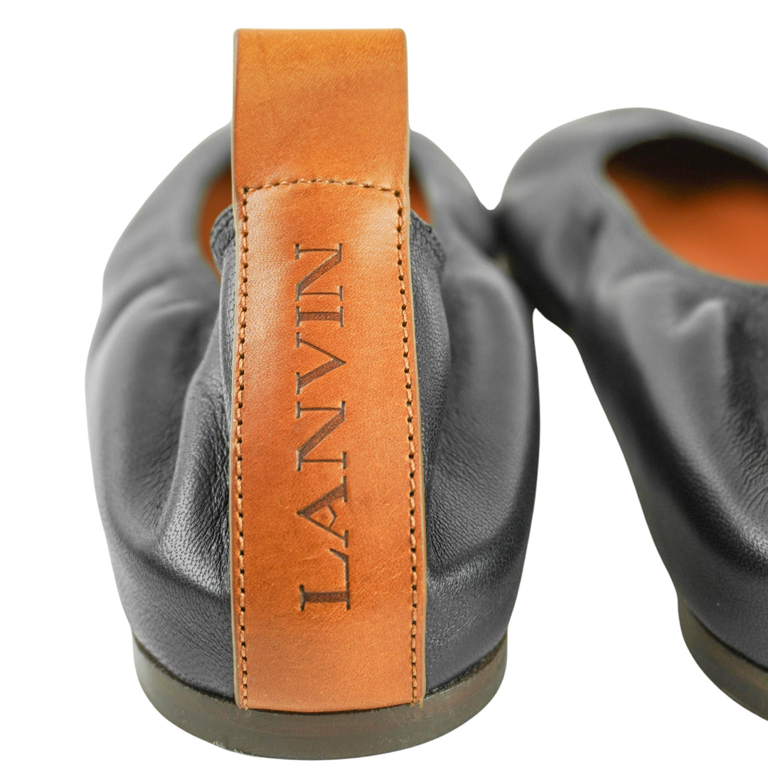 Lanvin Ballet Flats in Black