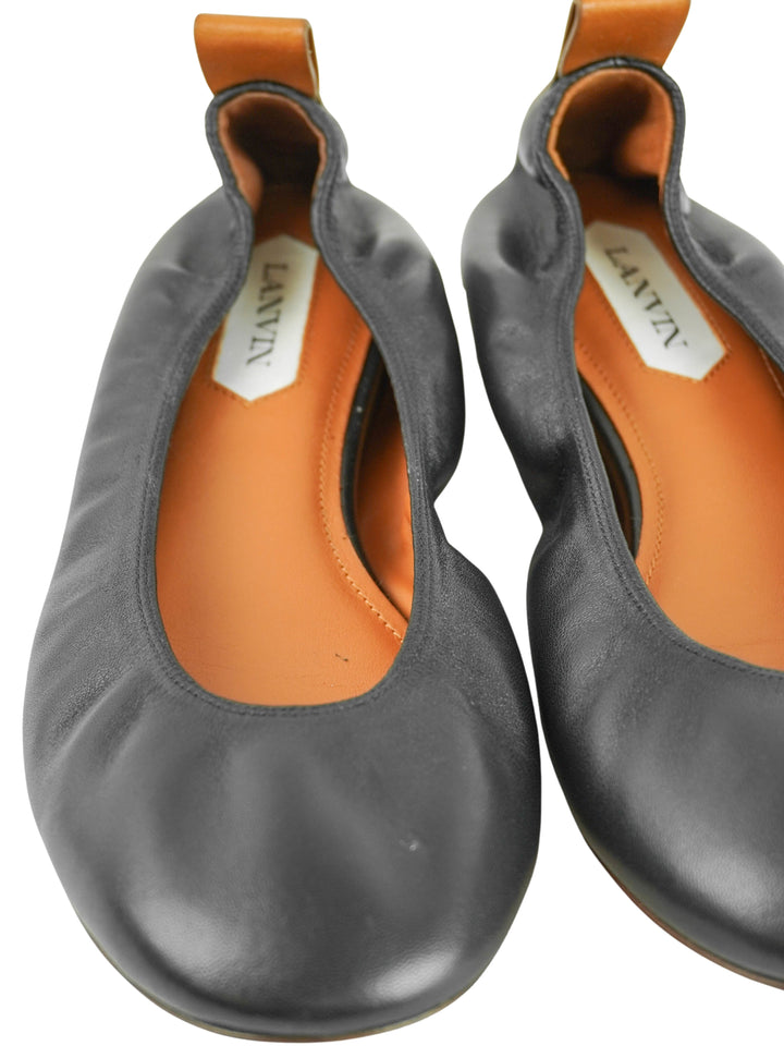 Lanvin Ballet Flats in Black