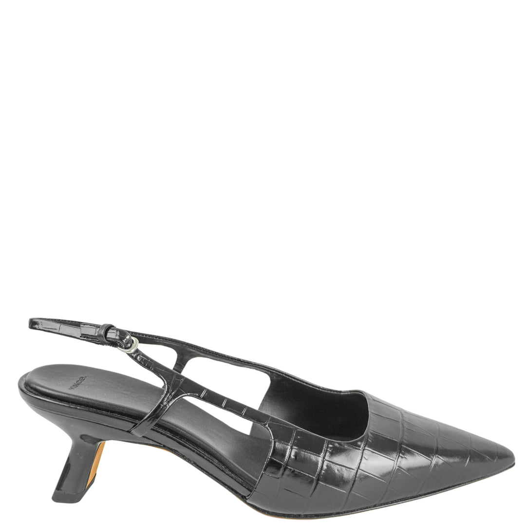 Vince. Bianca Slingback Heels in Black