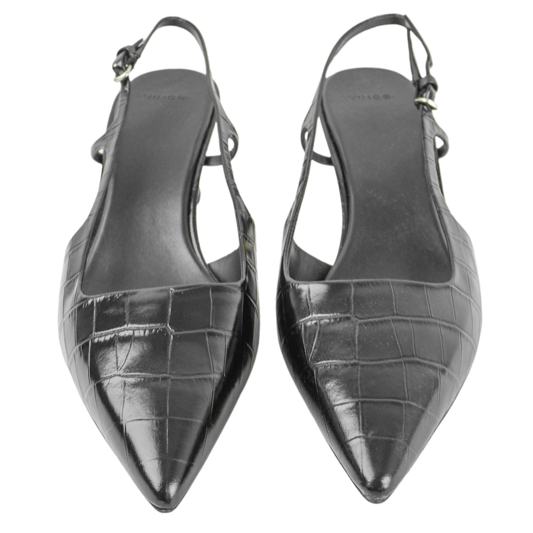 Vince. Bianca Slingback Heels in Black
