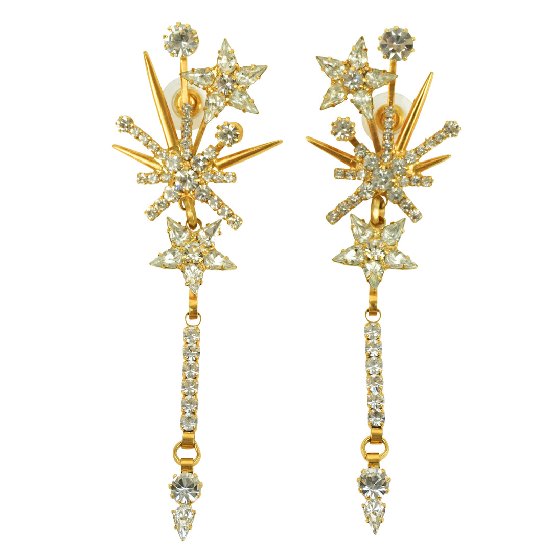 Elizabeth Cole Earrings in Gold - Discounts on Elizabeth Cole at UAL