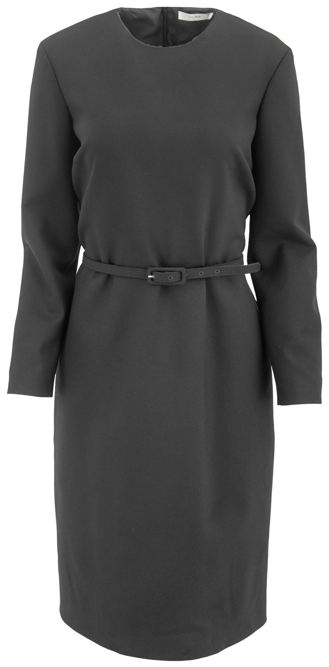 The Row Long Sleeve Dress in Black