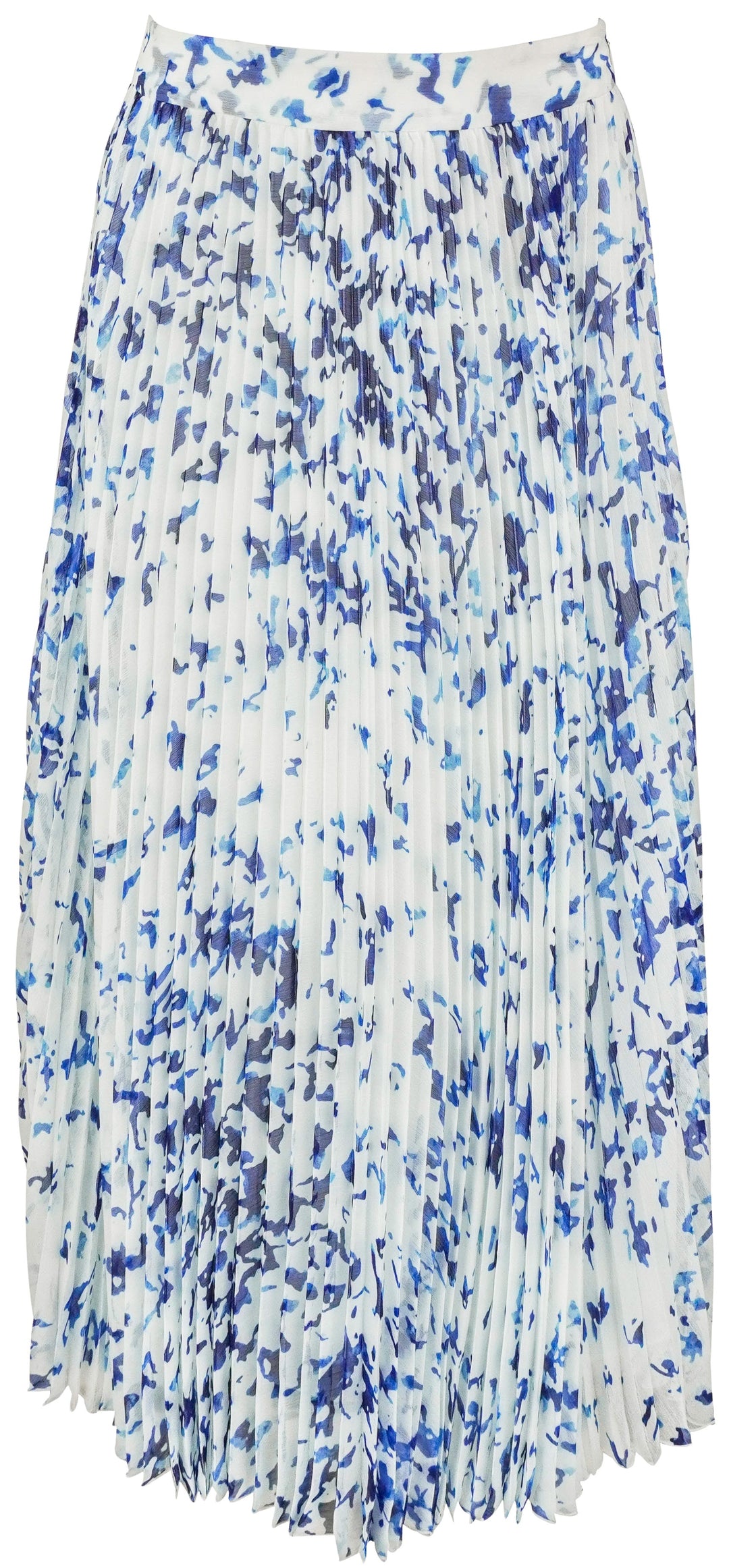 Proenza Schouler Cecily Skirt in White and Blue - Discounts on Proenza Schouler at UAL
