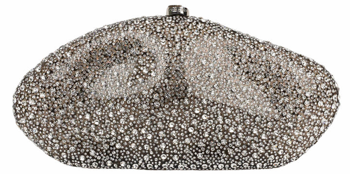 Cult Gaia The Caldera Clutch in Clear Embellished - Discounts on Jacquemus at UAL