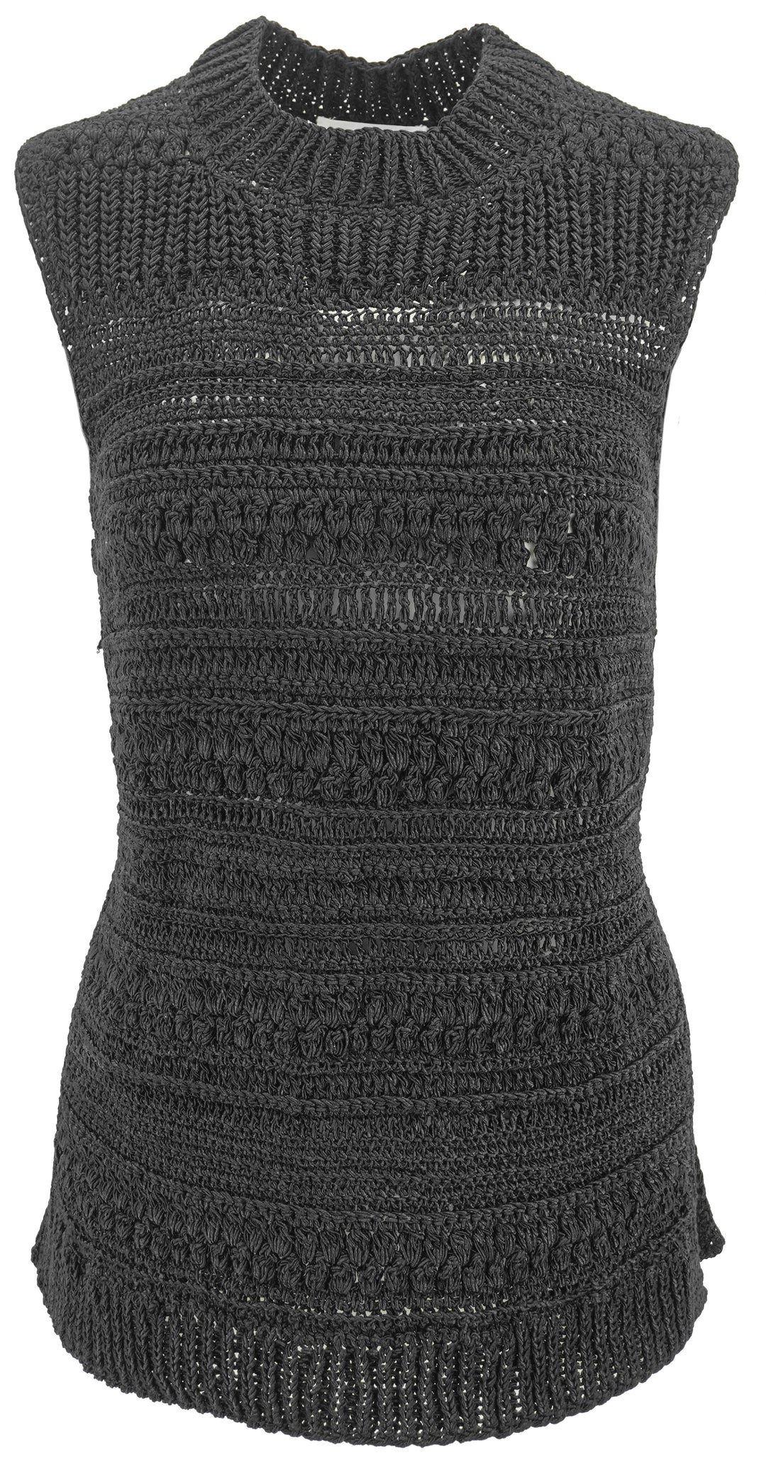 Christian Wijnants Kulian Sleeveless Sweater in Black