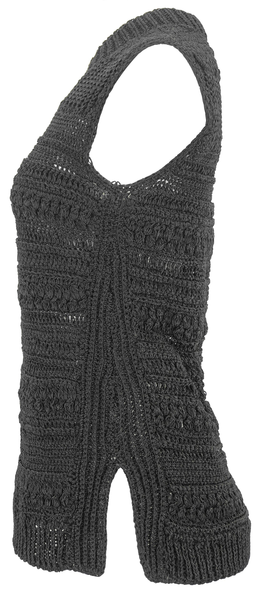 Christian Wijnants Kulian Sleeveless Sweater in Black