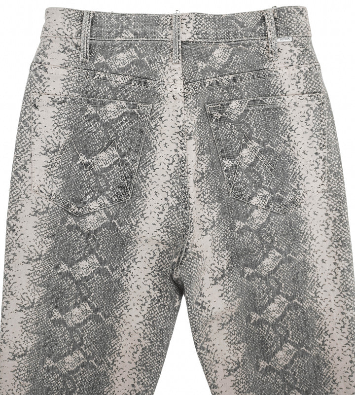 Mother Hustler Flood Jean in Baby Boa - Discounts on Mother at UAL