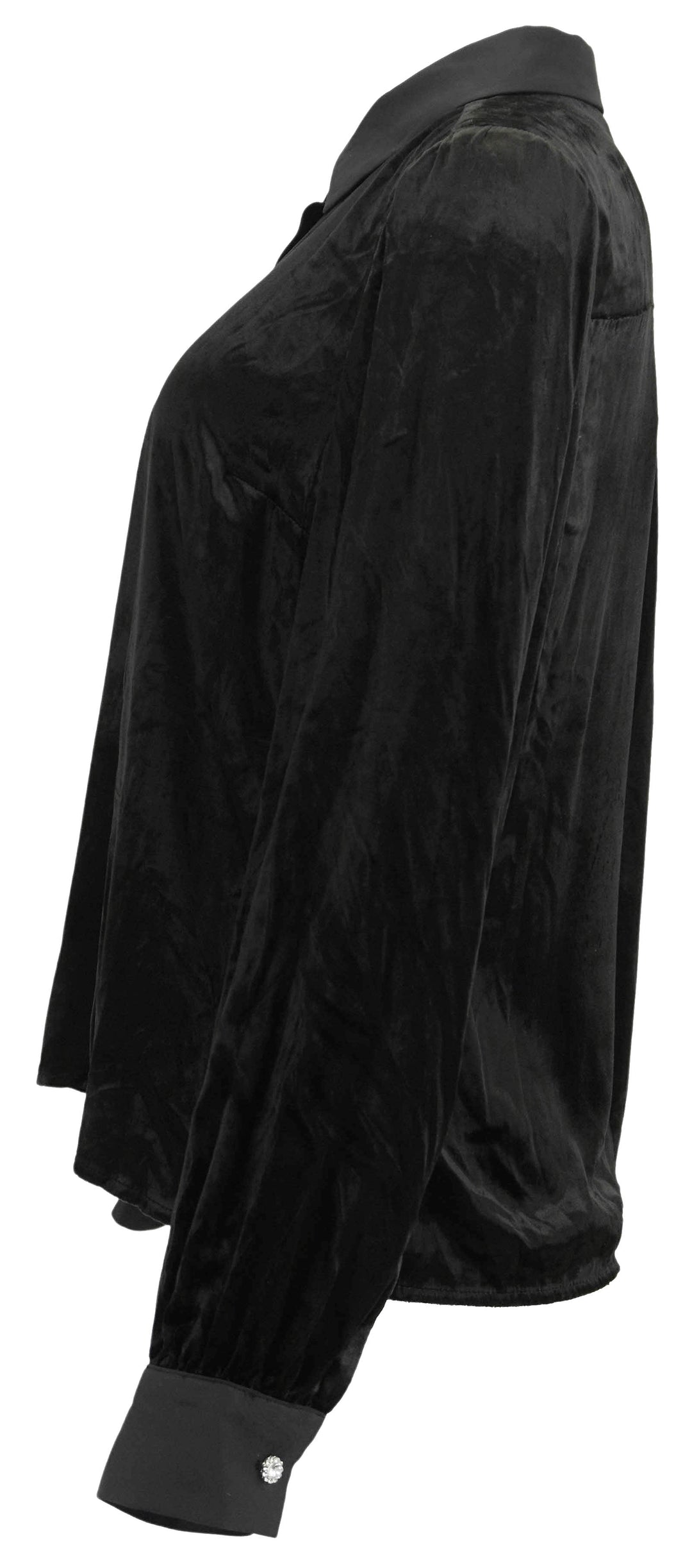 Ramy Brook Ramona Button Down Shirt in Black - Discounts on Ramy Brook at UAL