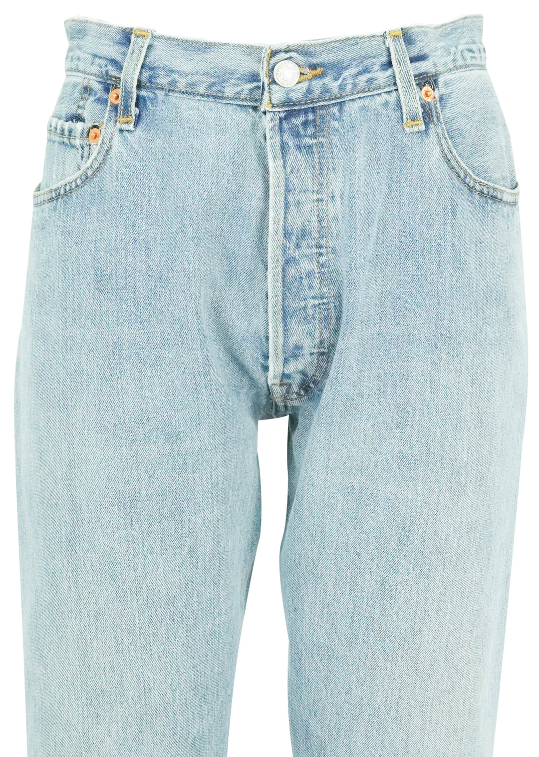 Re/Done High Rise Skinny Boot in Indigo - Discounts on RE/DONE at UAL