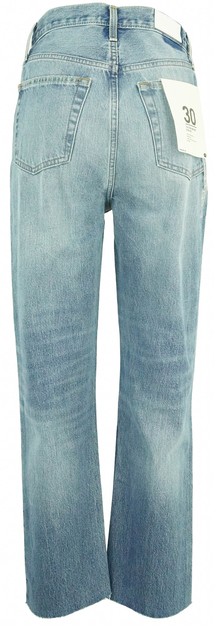 Re/Done 70s Ulta High Rise Stovepipe in Worn Crystal - Discounts on RE/DONE at UAL