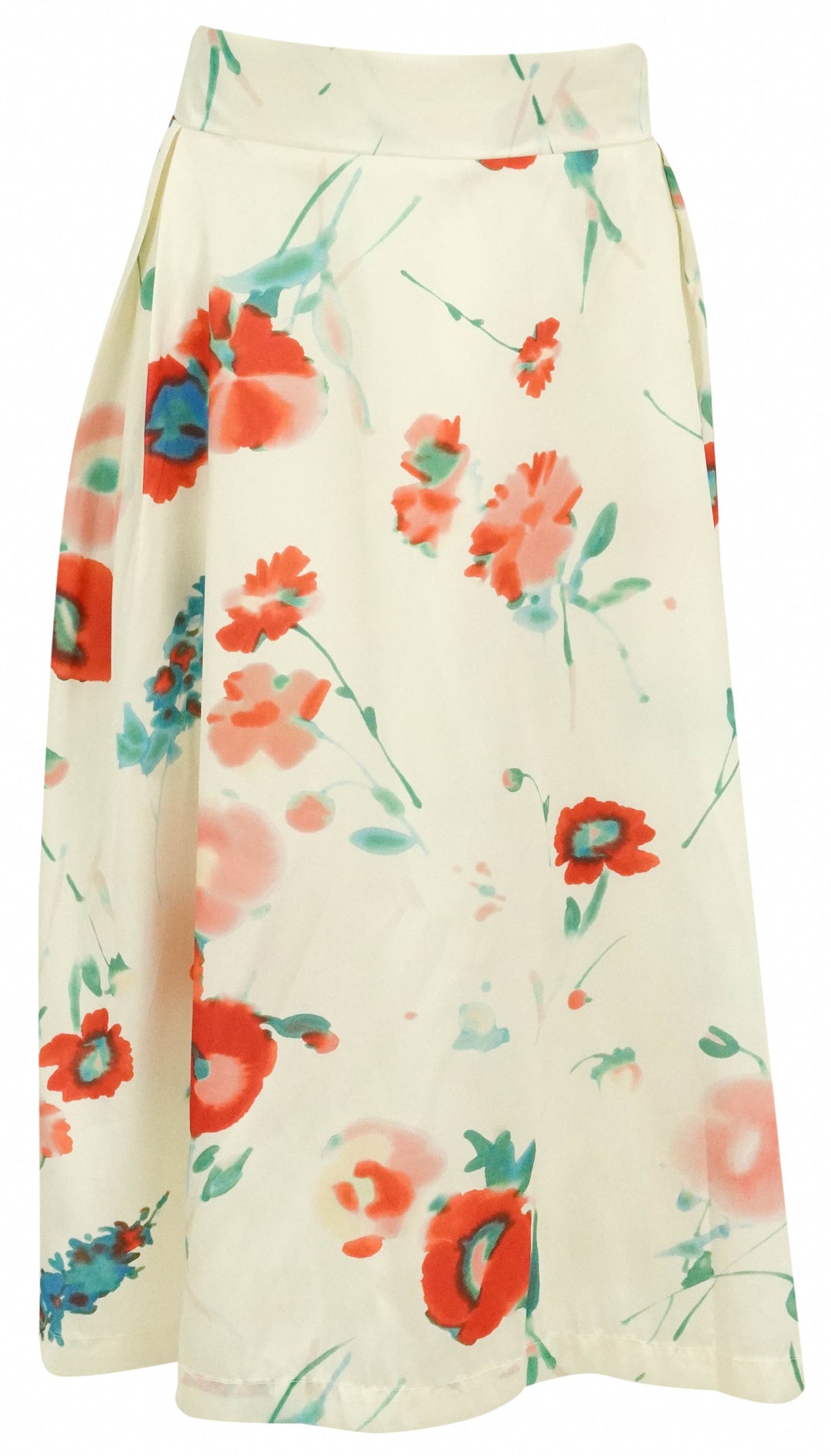 Frances Valentine Shelley Midi Skirt in White - Discounts on Frances Valentine at UAL