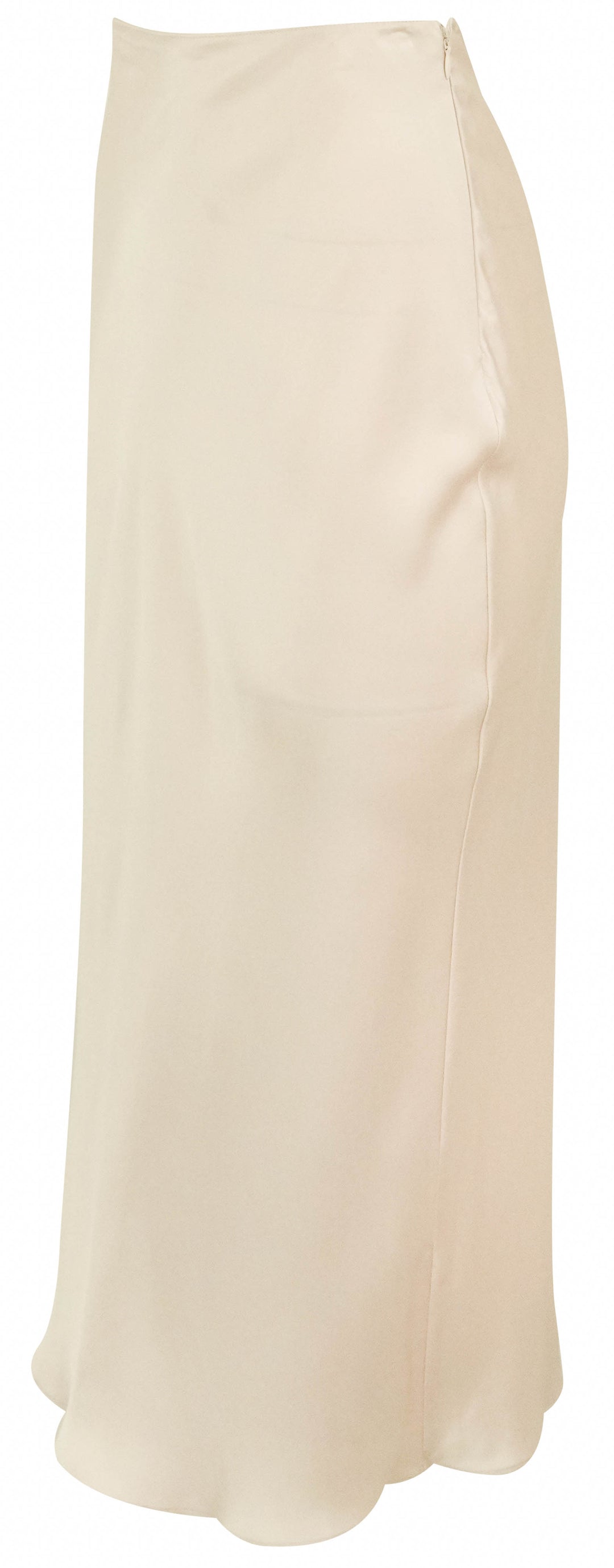 Sablyn Silk Midi Skirt in Pale Pink - Discounts on Sablyn at UAL