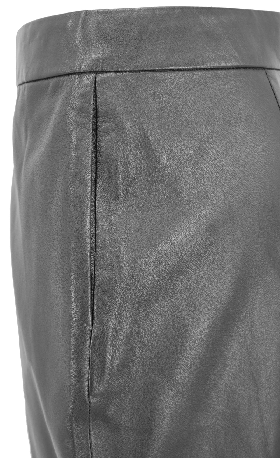 Altuzarra Straight Leg Leather Pants in Black