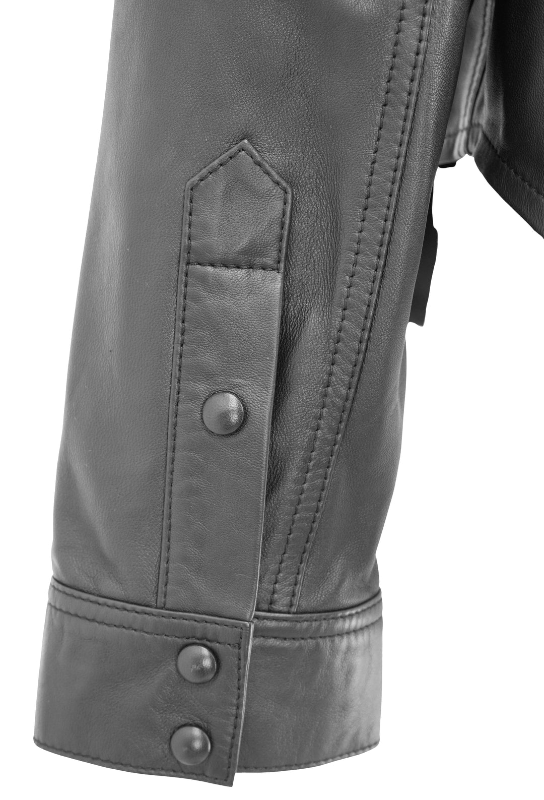 Wardrobe.NYC Padded Leather Shirt in Black - Discounts on Wardrobe.NYC at UAL