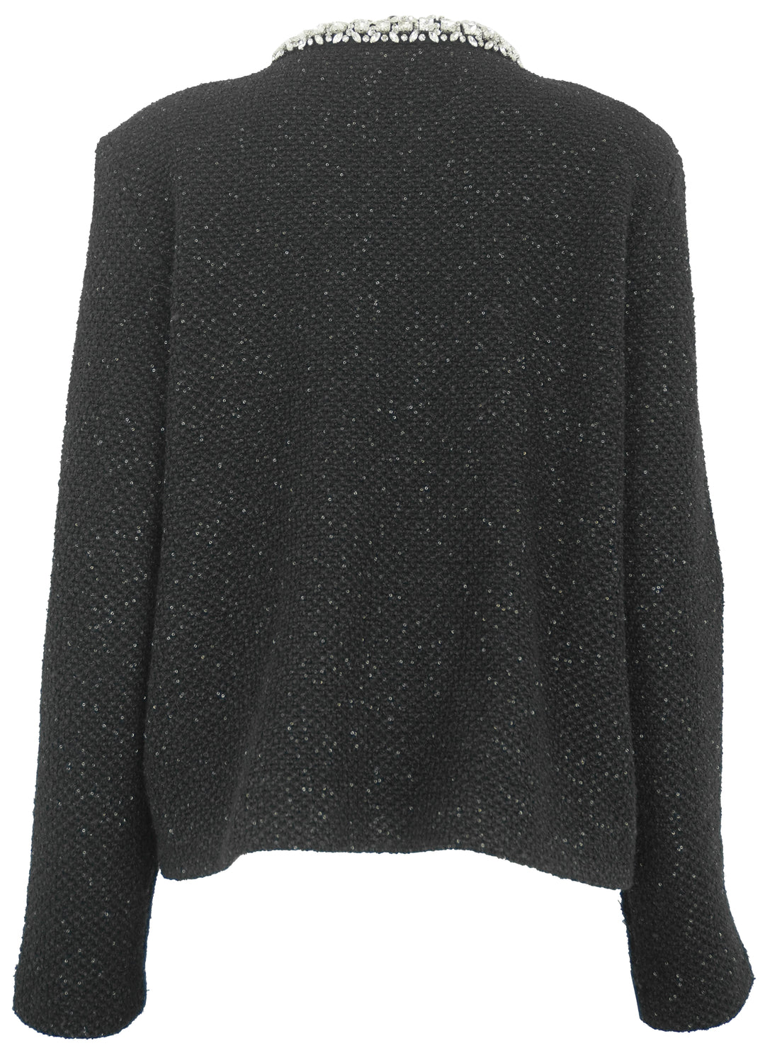 Self Portrait Embellished Jacket in Black