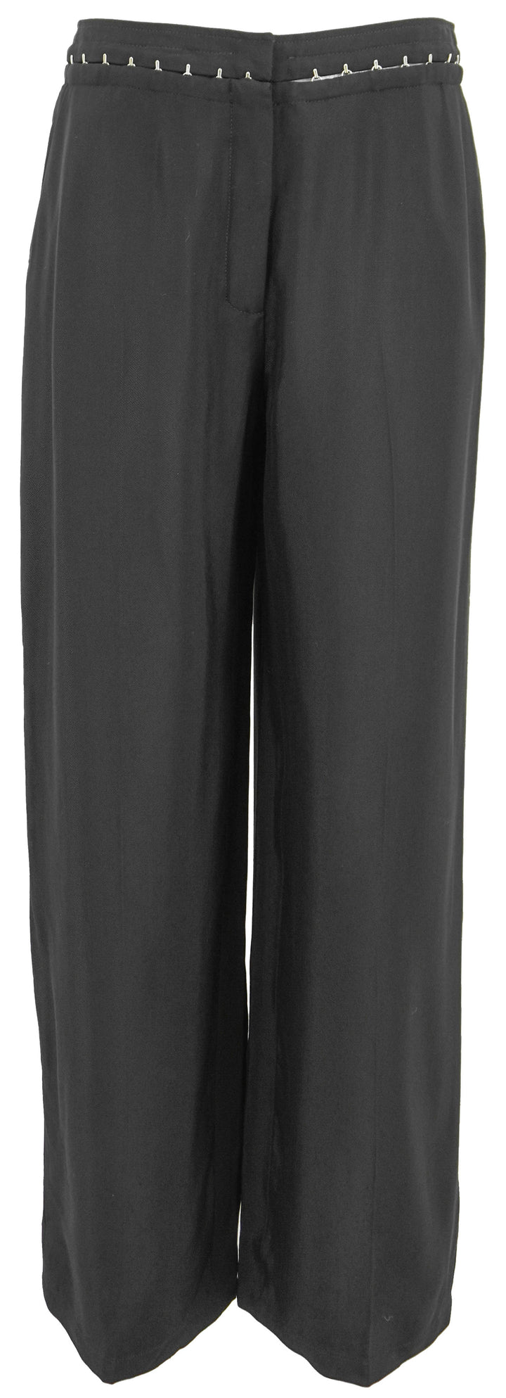 Mugler Hook & Eye Trousers in Black