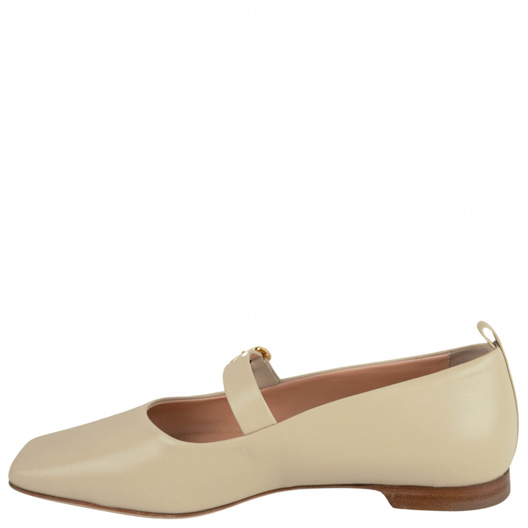 Rupert Sanderson Boma Flats in Oyster