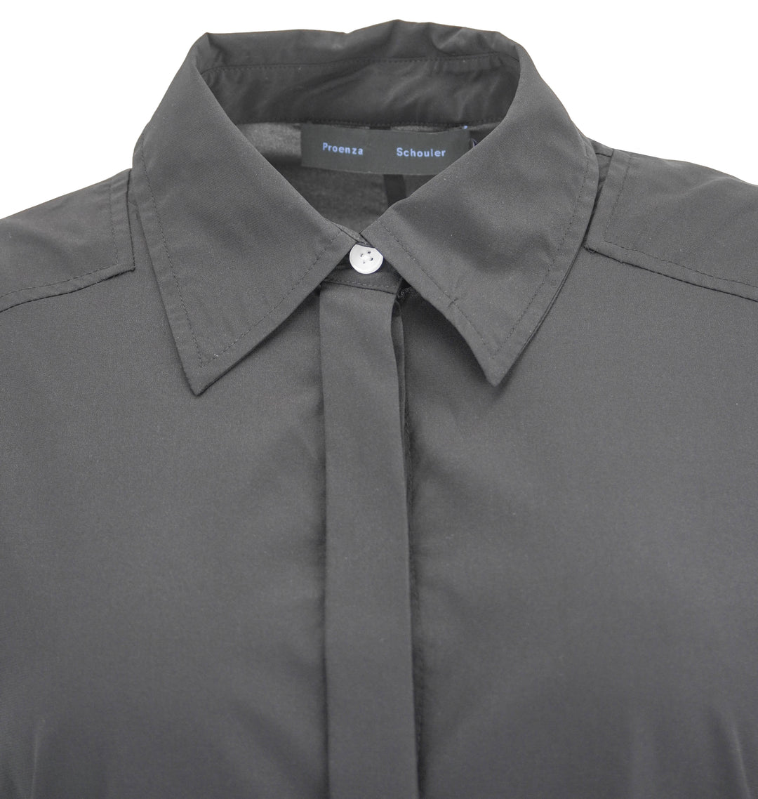 Proenza Schouler Demi Blouse in Black - Discounts on Proenza Schouler at UAL